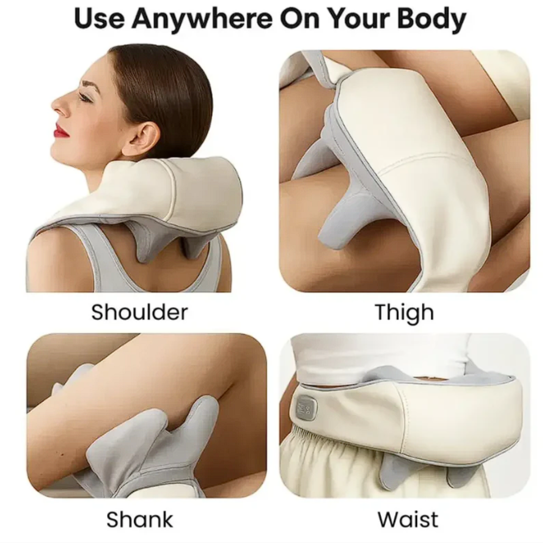 ๐๐๐ฌ๐ฒ๐๐จ๐ฆ๐๐จ๐ซ๐ญโข Neck & Shoulder Massagerโ ุฌูุงุฒ ุชุฏููู ุงูุฑูุจุฉ ูุงููุชู