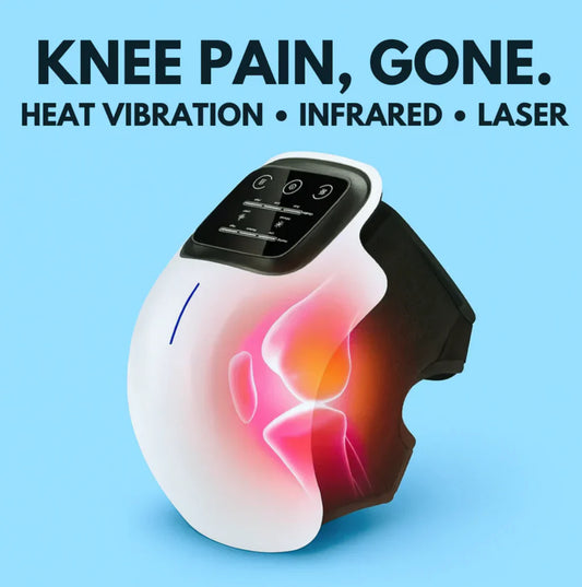 𝐄𝐥𝐞𝐜𝐭𝐫𝐨𝐏𝐫𝐨™ Premium Smart Heating Electric Knee Massager - جهاز لاسلكي لتدليك الركبة