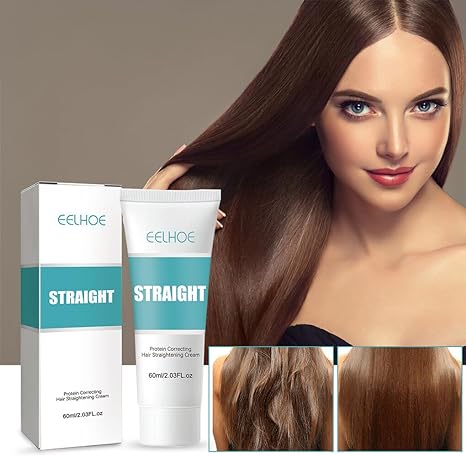 Silk and Keratin Treatment Hair Straightening Cream