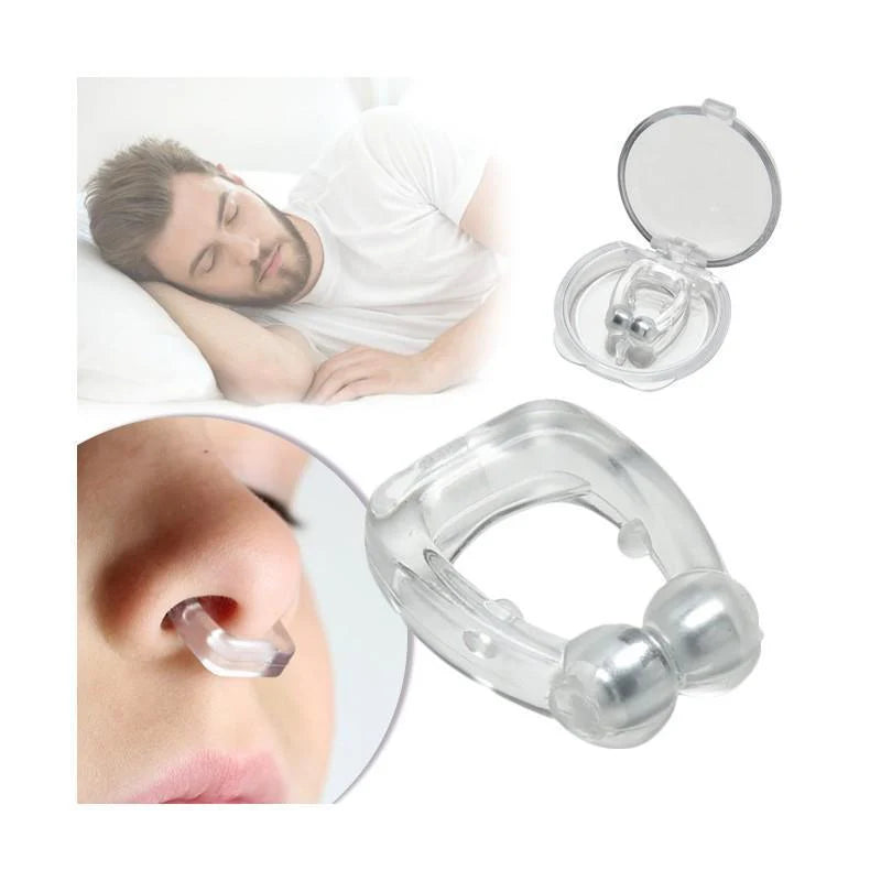 🎁 Pack of 02 Pcs, Save Flate 65% - Anti-Snoring Device