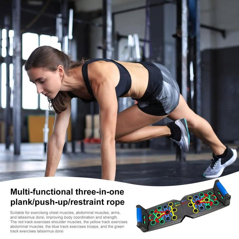 𝐌𝐚𝐱𝐏𝐮𝐬𝐡™ Portable Push-up Training Board