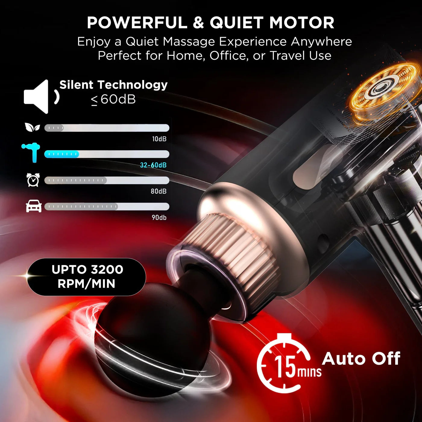 𝐃𝐲𝐧𝐚𝐦𝐨™ Rechargeable Gun Massager