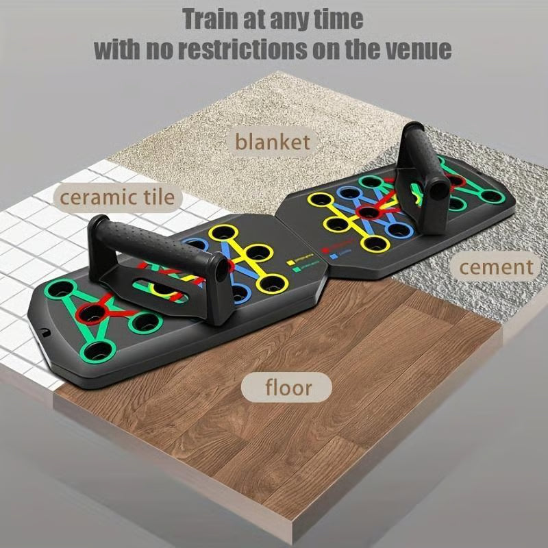 𝐌𝐚𝐱𝐏𝐮𝐬𝐡™ Portable Push-up Training Board