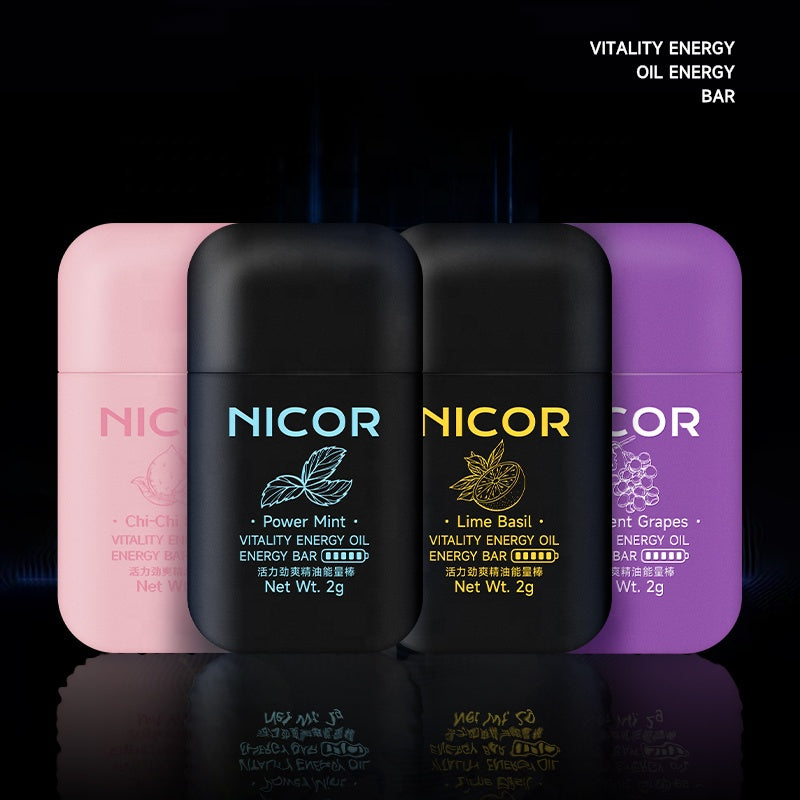 جهاز استنشاق مزدوج العصا للانتعاش، وزيادة الطاقة الفورية، وتخفيف إرهاق التهاب الأنف - 𝗡𝗜𝗖𝗢𝗥™