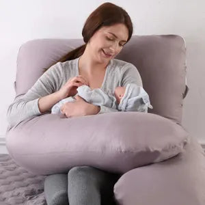 CozyMom™ Pregnancy & Nursing Pillow, Ultra-Comfortable - وسادة الحمل والرضاعة، فائقة الراحة